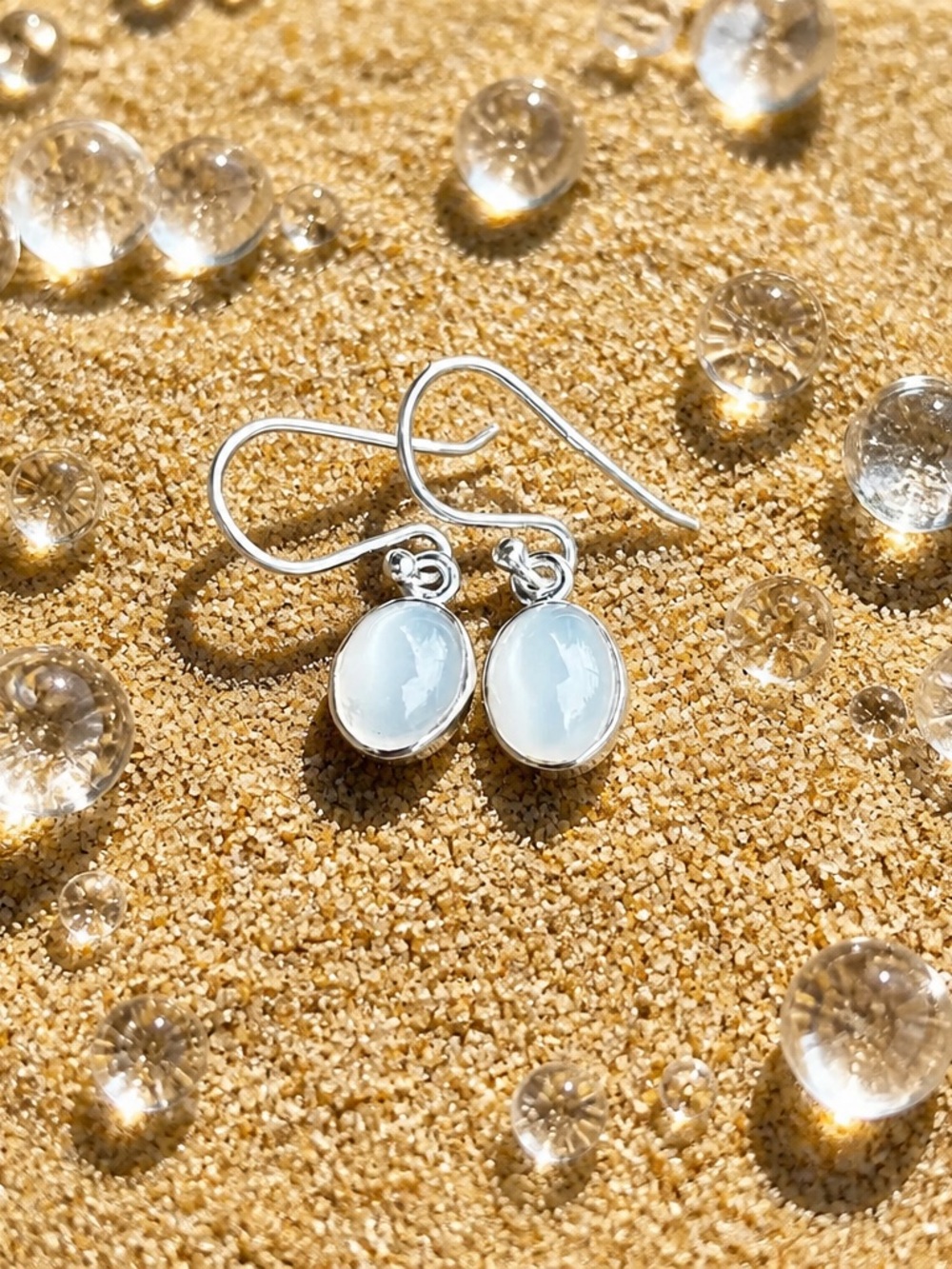 NEW! Moonstone Earrings